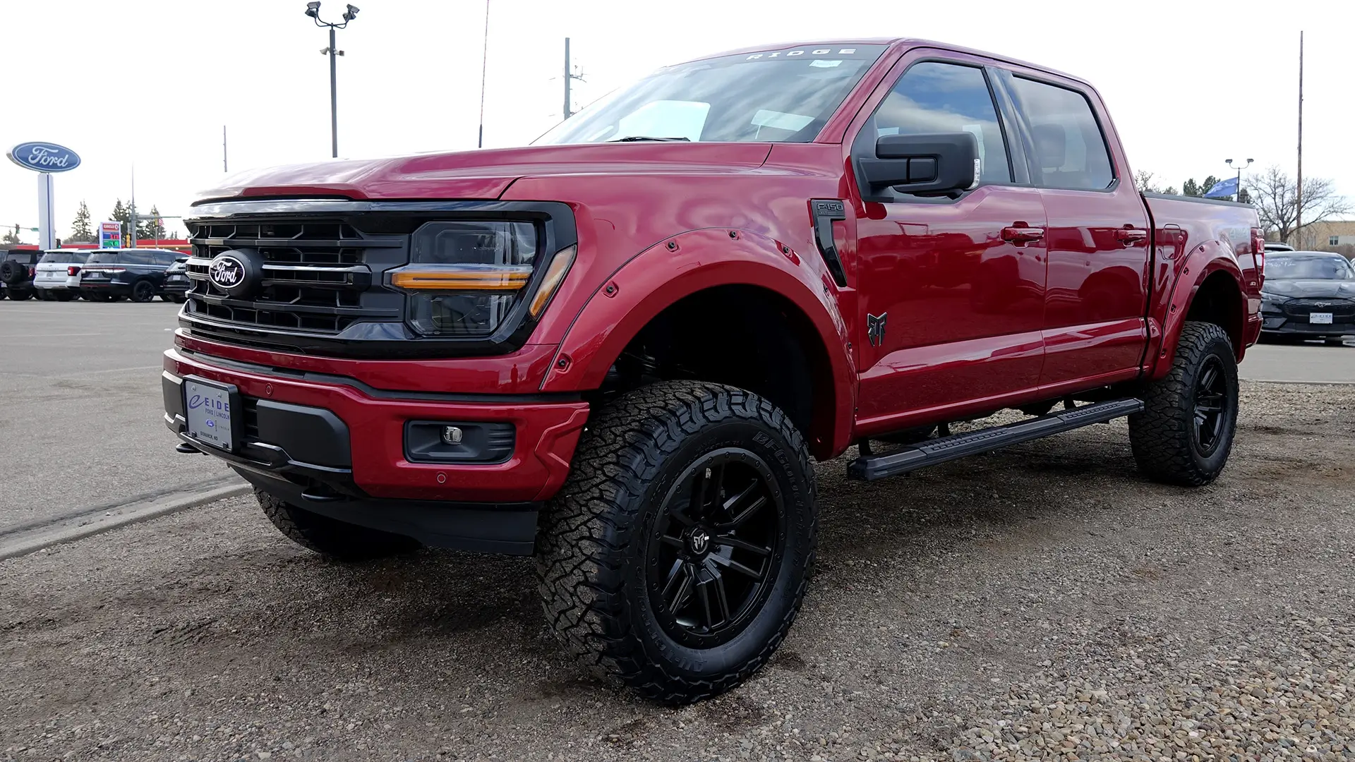 F-150 Red Exterior View 1